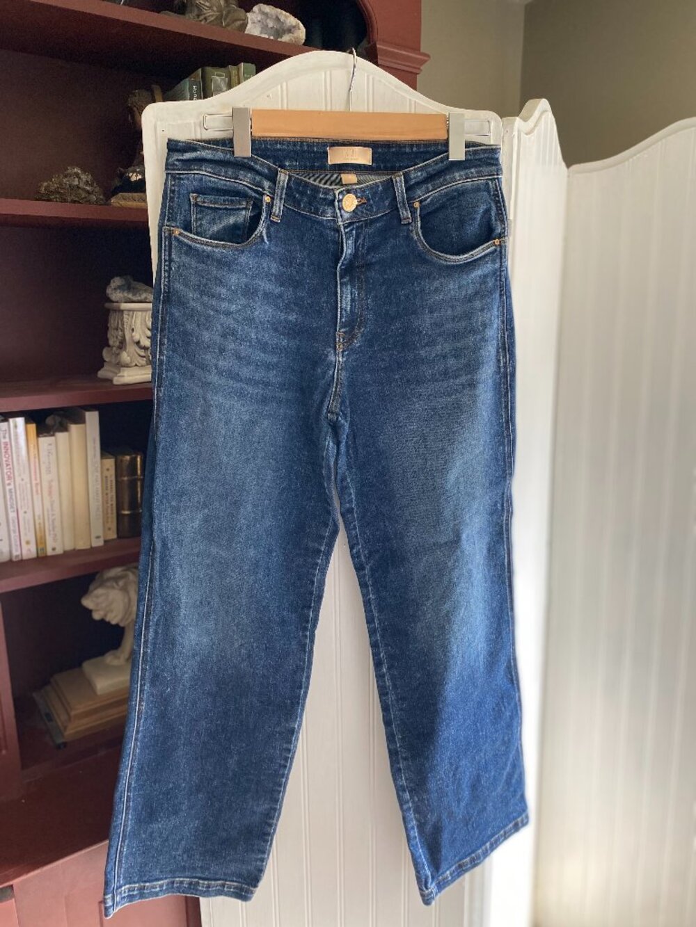 Kut from the Kloth Dark Blue Straight Leg Jeans